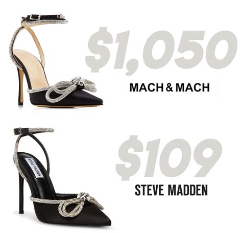 mach and mach shoes dupes